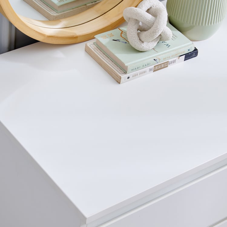 Helios Reynan NXT Chest of 4 Drawers - White