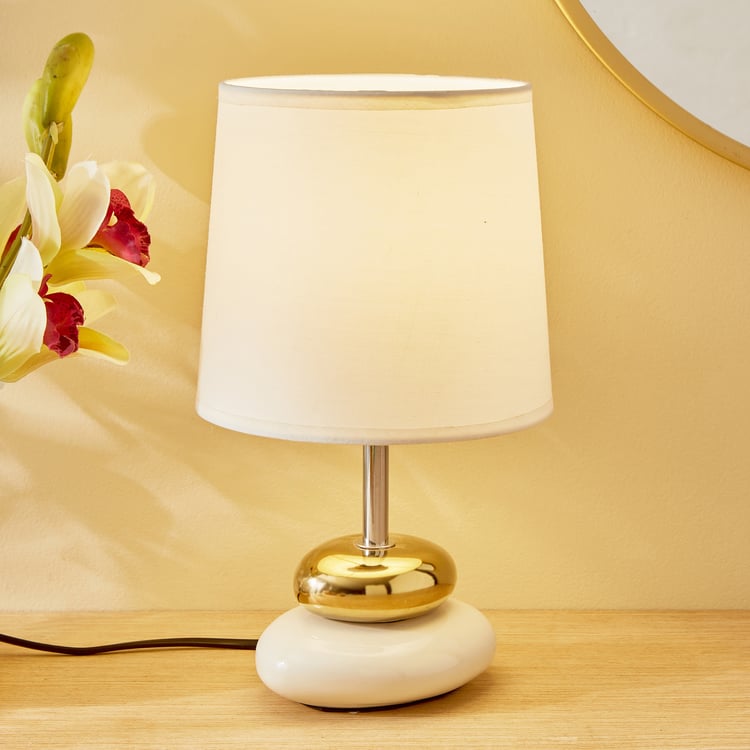 Glint Pebble Ceramic Table Lamp