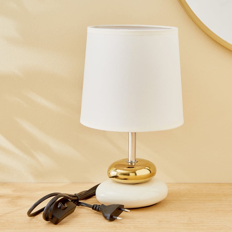 Glint Pebble Ceramic Table Lamp