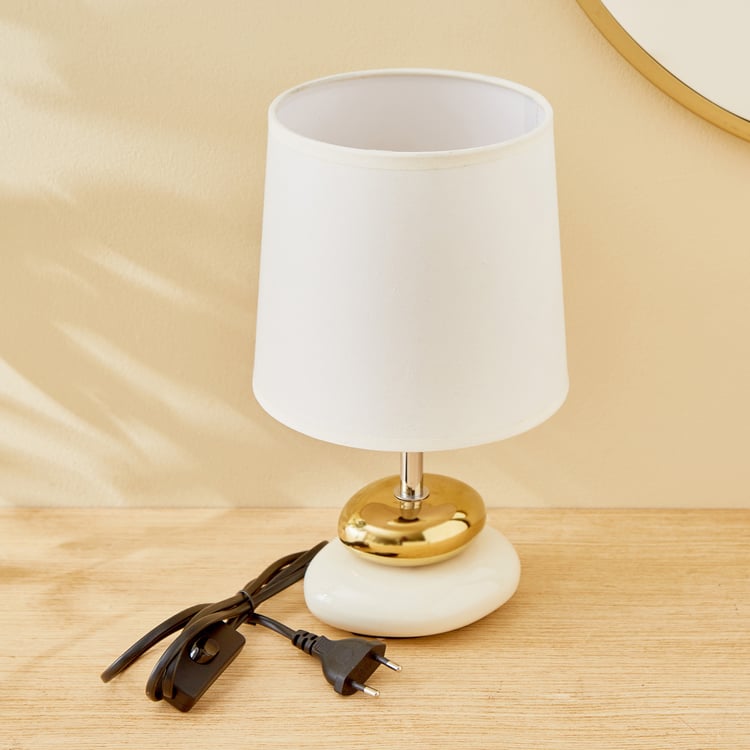 Glint Pebble Ceramic Table Lamp