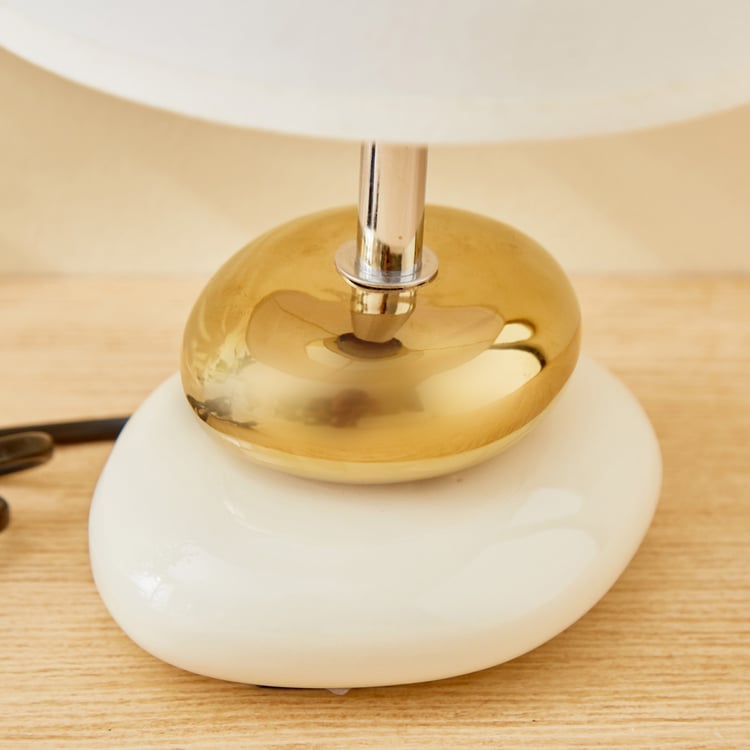 Glint Pebble Ceramic Table Lamp