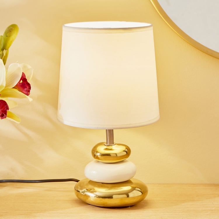 Glint Pebble Ceramic Table Lamp