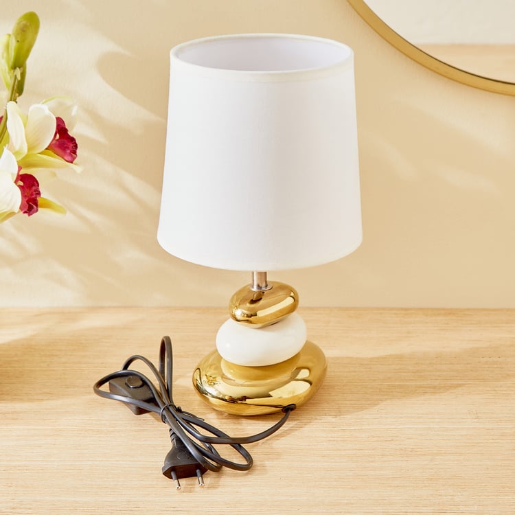 Glint Pebble Ceramic Table Lamp