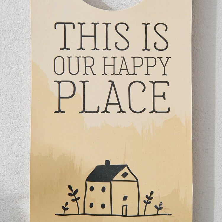 Garnet Wooden Quote Wall Hanging