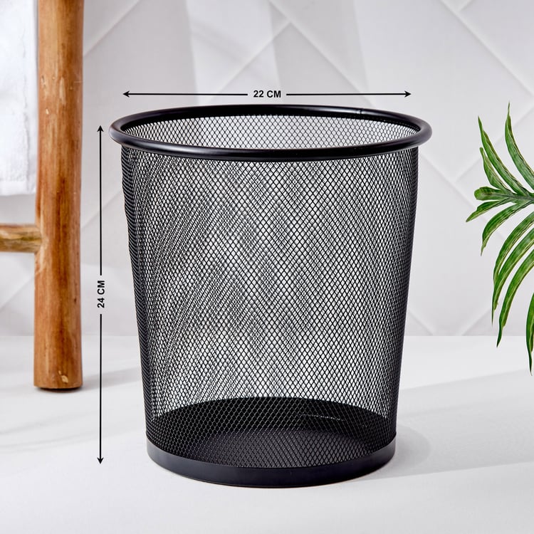 Sedona Wayston Metal Mesh Waste Bin - 7L