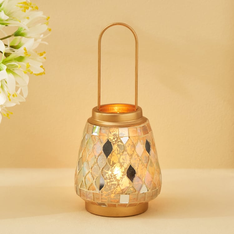 Mabel Lustra Glass Mosaic Lantern