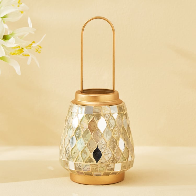 Mabel Lustra Glass Mosaic Lantern