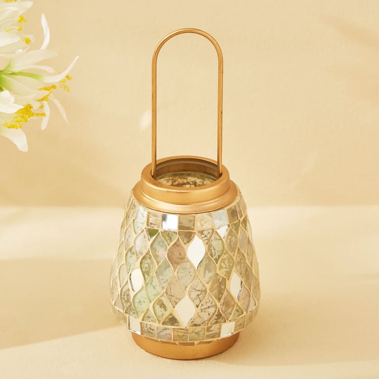 Mabel Lustra Glass Mosaic Lantern