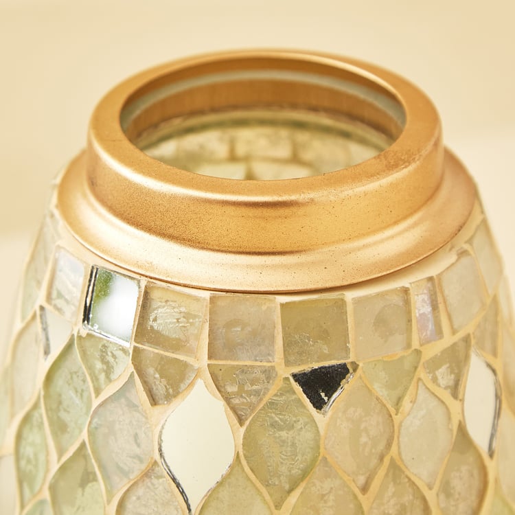 Mabel Lustra Glass Mosaic Lantern