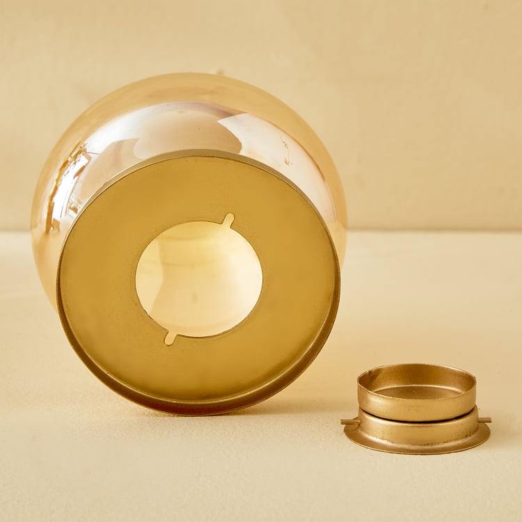 Raga Apurva Set of 2 Glass Drop T-Light Holders