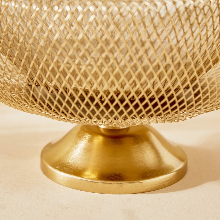 Majestic Mesh Metal Potpourri Bowl