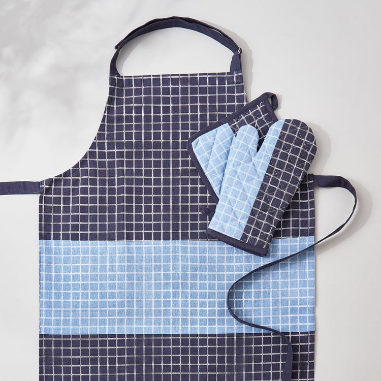 Corsica Drake 3Pcs Cotton Apron Set