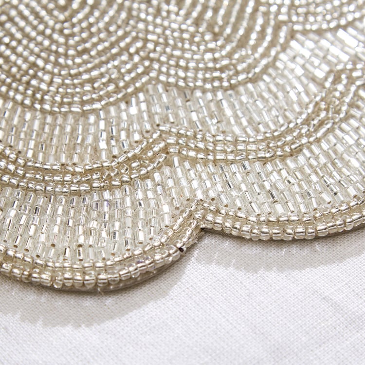 Halcyon Ruby Beaded Placemat