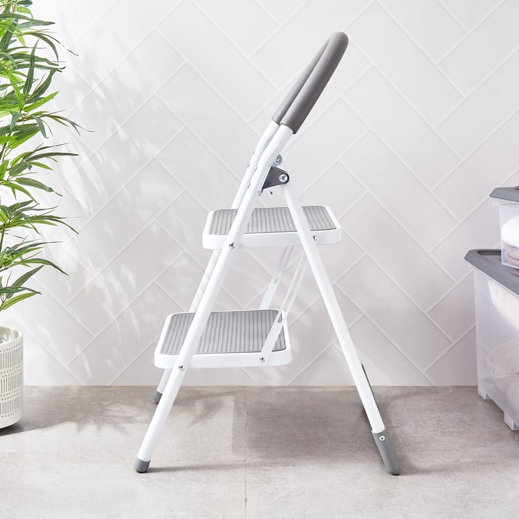 Omnia Flavell Metal 2-Step Foldable Ladder