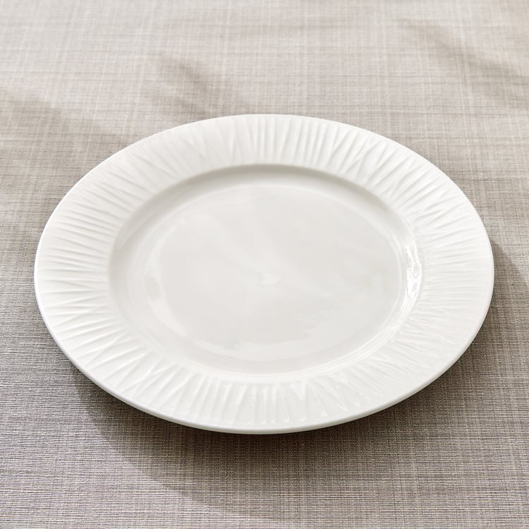 Marshmallow Brook Porcelain Dinner Plate - 27cm