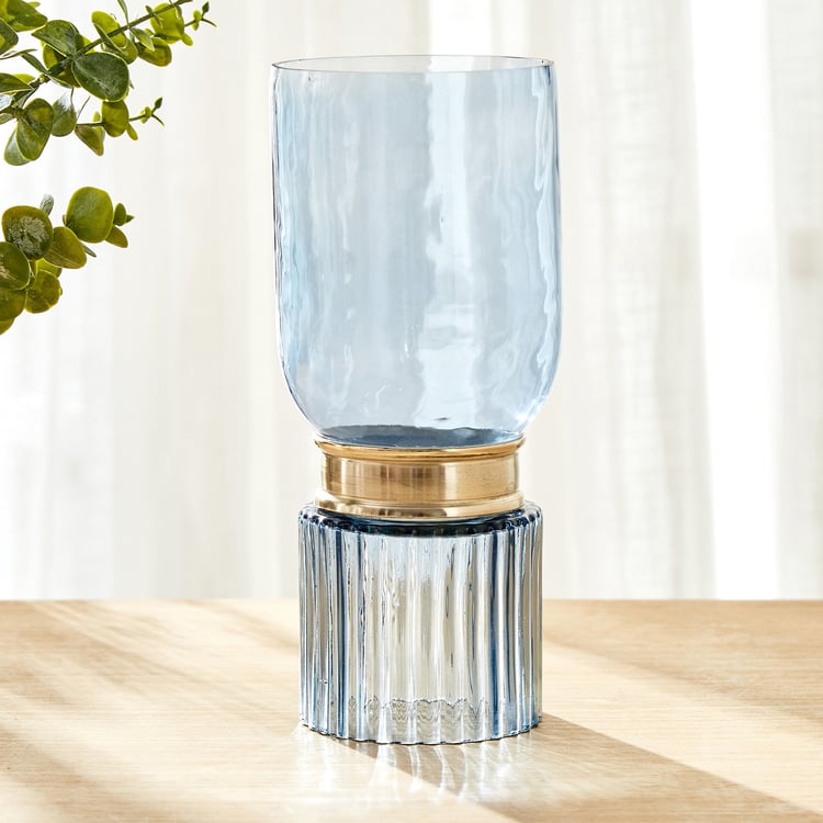 Splendid Homeshores Glass Hurricane Candle Holder - Small