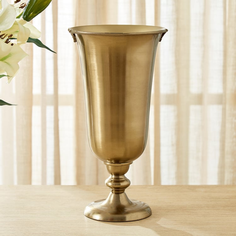 Heritage Renew Tara Metal Vase - Small