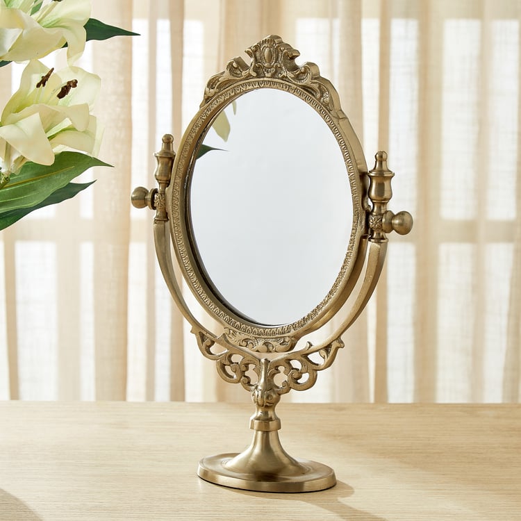 Heritage Renew Tara Metal Decorative Vanity Mirror