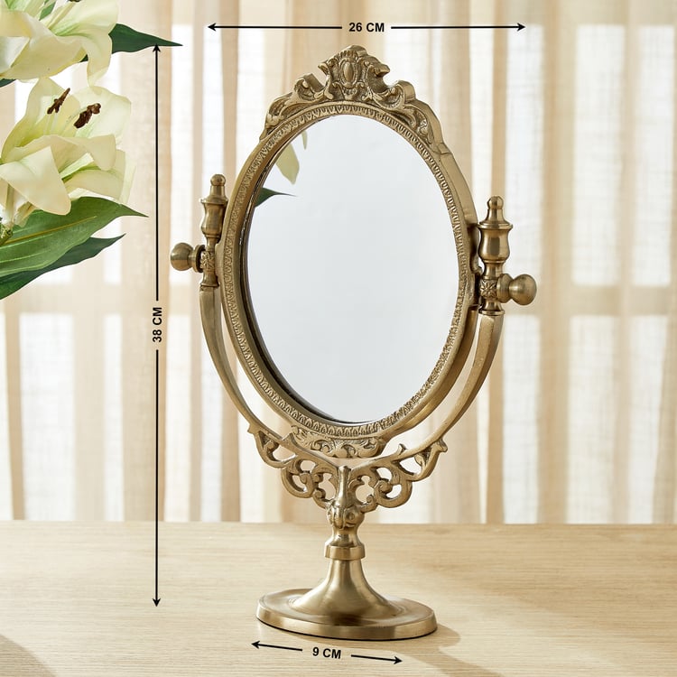 Heritage Renew Tara Metal Decorative Vanity Mirror