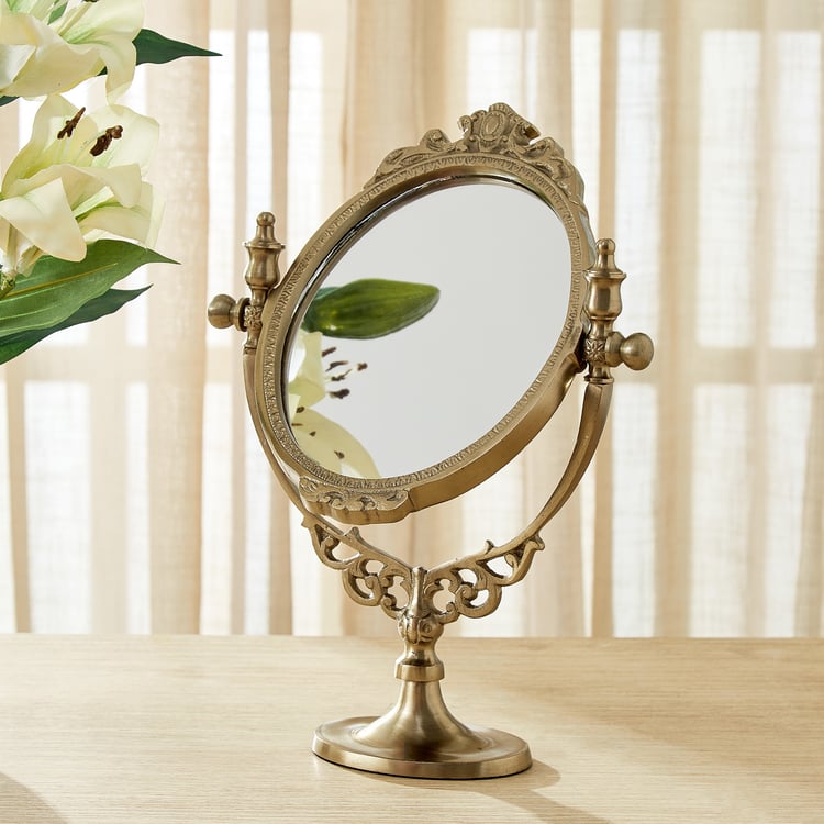 Heritage Renew Tara Metal Decorative Vanity Mirror