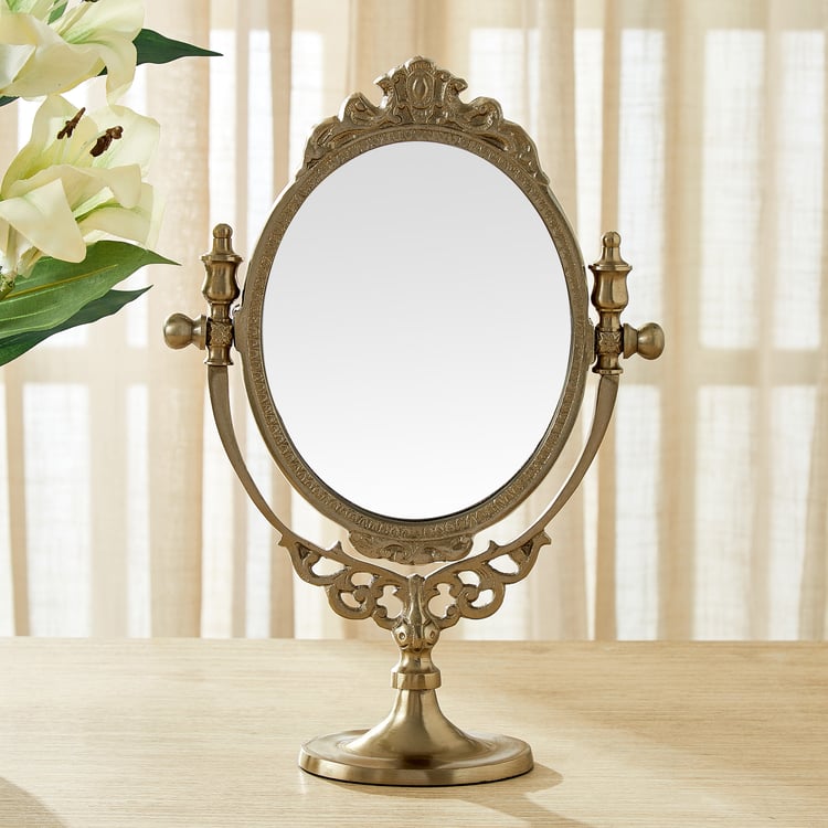 Heritage Renew Tara Metal Decorative Vanity Mirror