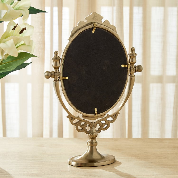 Heritage Renew Tara Metal Decorative Vanity Mirror