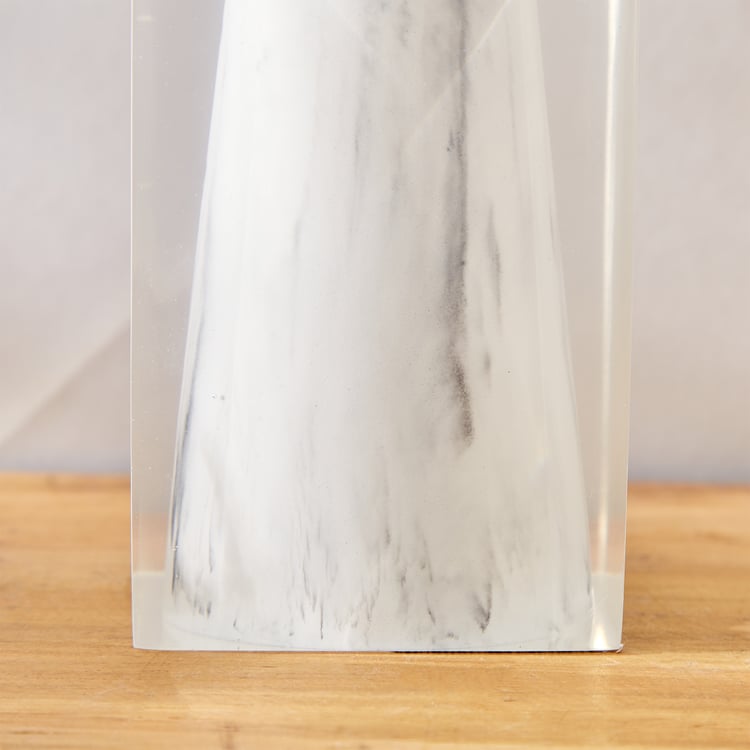 Aubree Carrara Polyresin Soap Dispenser - 165ml