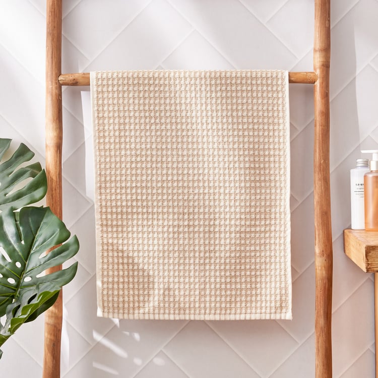 Corsica Izzy Waffle Cotton Hand Towel - 76x40cm