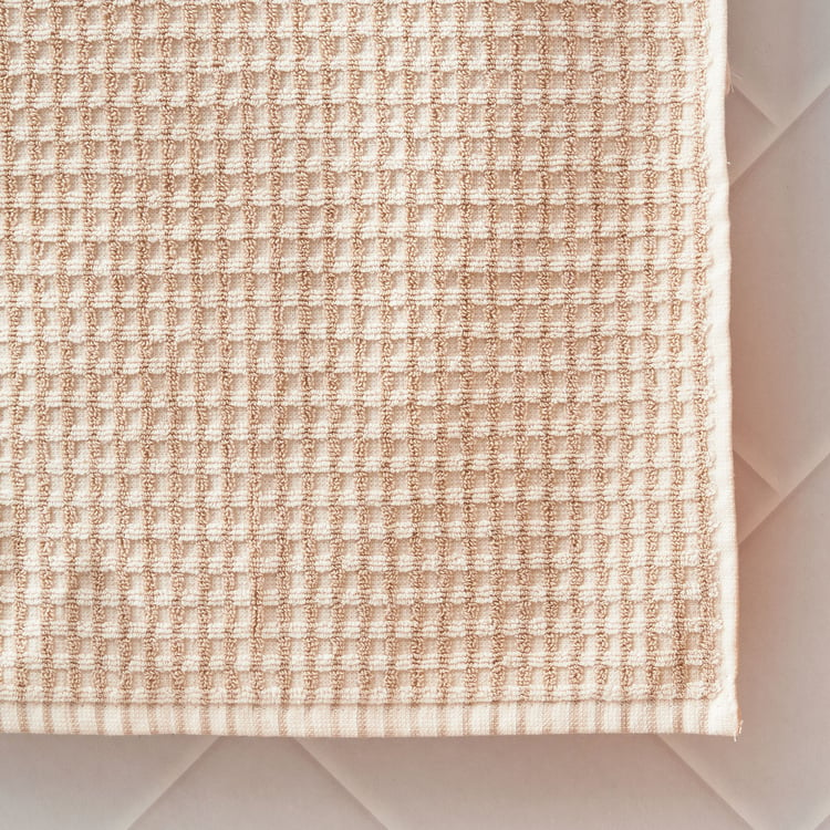 Corsica Izzy Waffle Cotton Hand Towel - 76x40cm