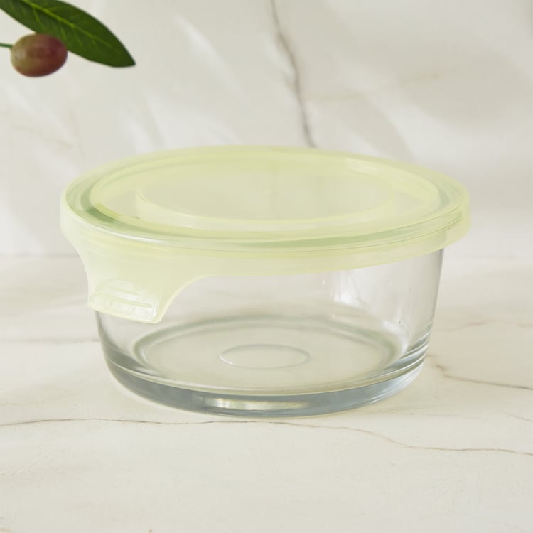 Tuscany Zinnia Set of 3 Glass Storage Containers