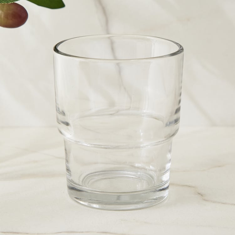 Tuscany Zinnia Set of 6 Juice Glass with Tray - 150ml