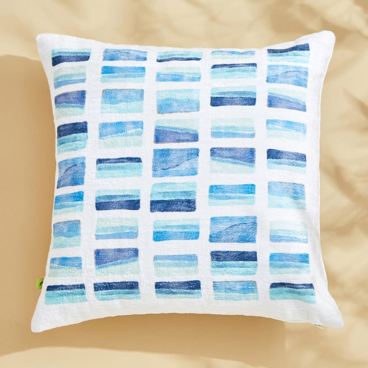 Celebrations Brick Printed Cushion Cover - 40x40cm