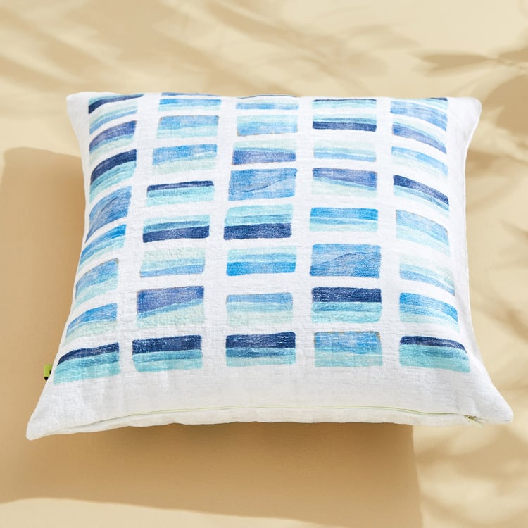 Celebrations Brick Printed Cushion Cover - 40x40cm