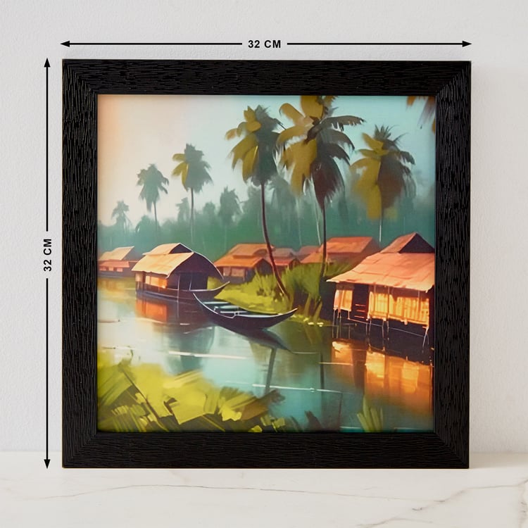 Aura Pride Synthetic Paradise Picture Frame - 32x32cm