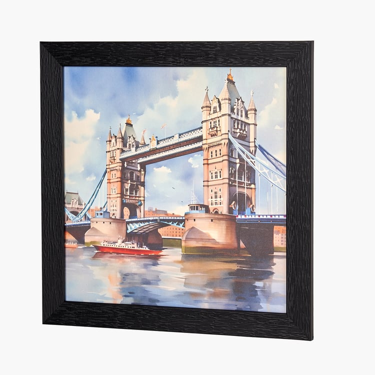 Aura Pride Wooden Tower Bridge Picture Frame - 32x32cm