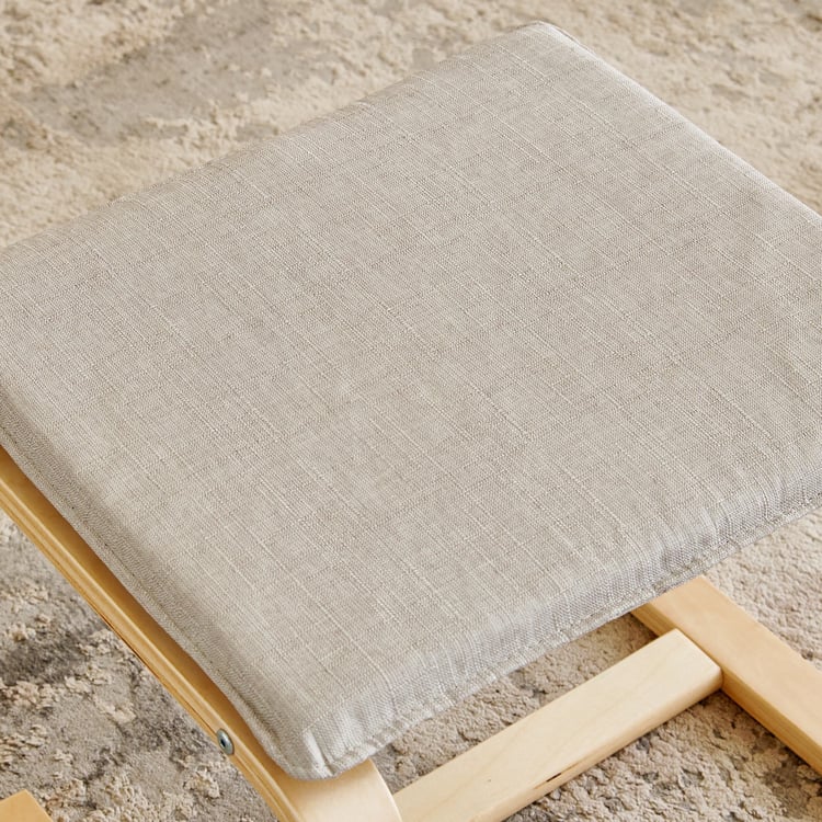 Paulo Fabric Chair Footrest - Beige