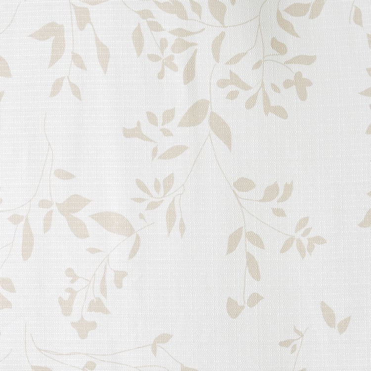 Corsica Florish Set of 2 Floral Print Light Filtering Door Curtains