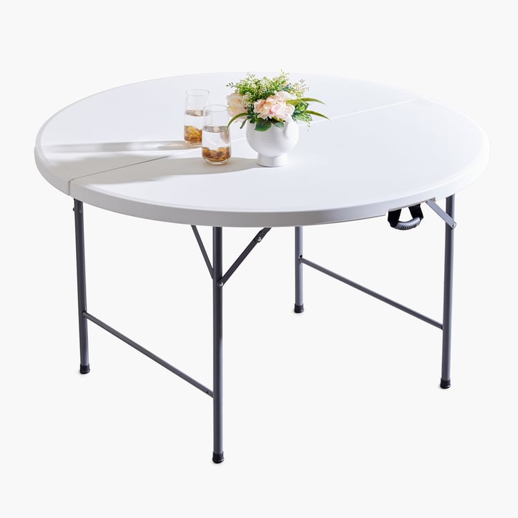 Helios Alexis Folding Table - White