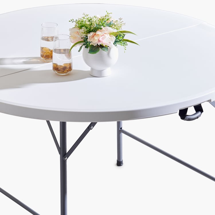 Helios Alexis Folding Table - White