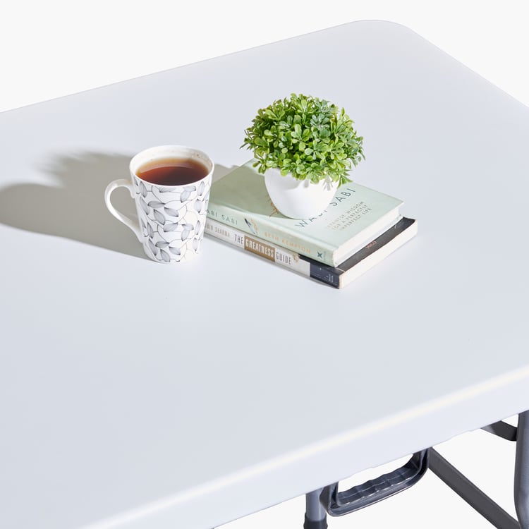 Helios Zein Folding Table - White