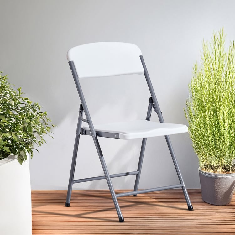 Helios Dustin Folding Chair - Grey