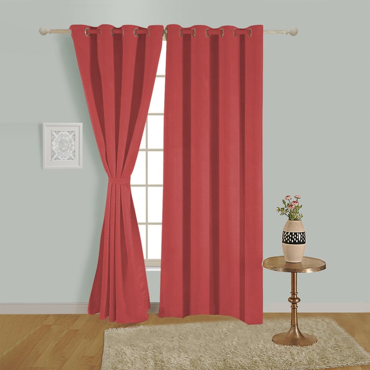 SWAYAM Set of 2 Blackout Door Curtains