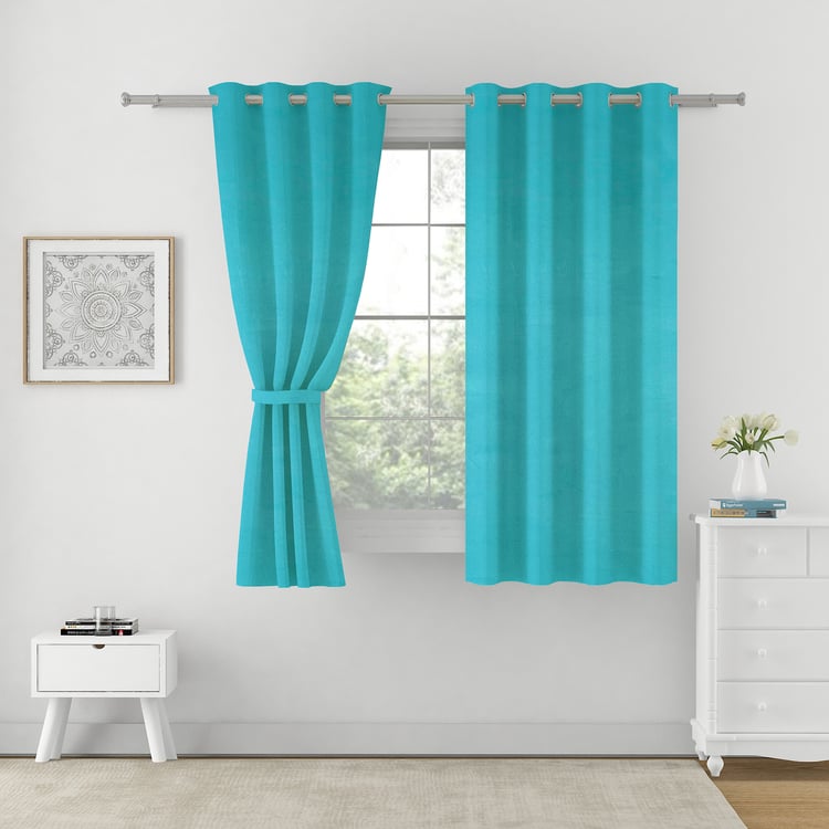 SWAYAM Micro Classic Room-Darkening Window Curtain