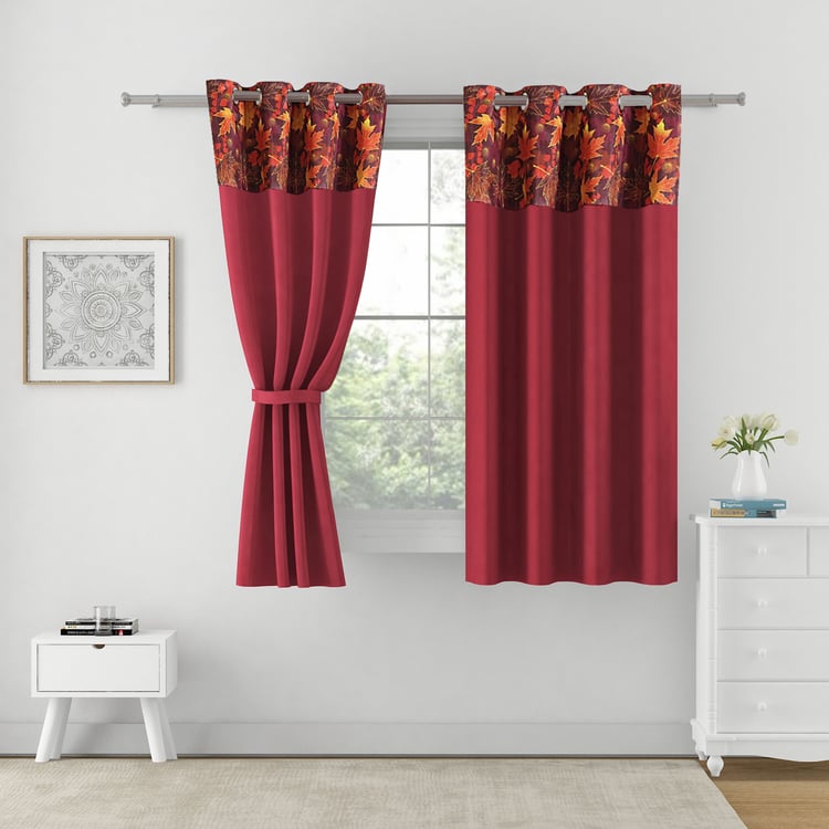 SWAYAM Printed Blackout Window Curtain