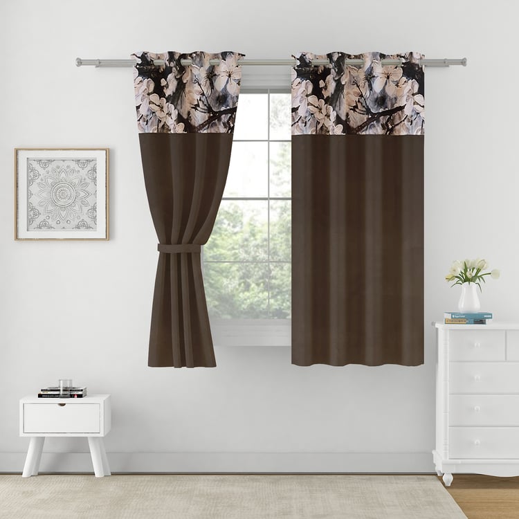 SWAYAM Printed Blackout Window Curtain