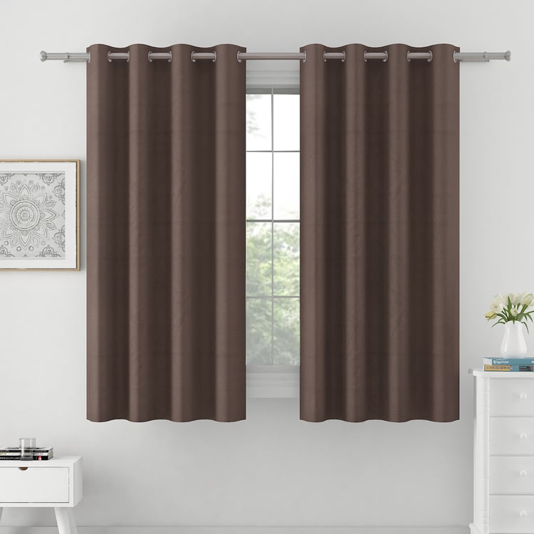 SWAYAM Set of 2 Blackout Window Curtains