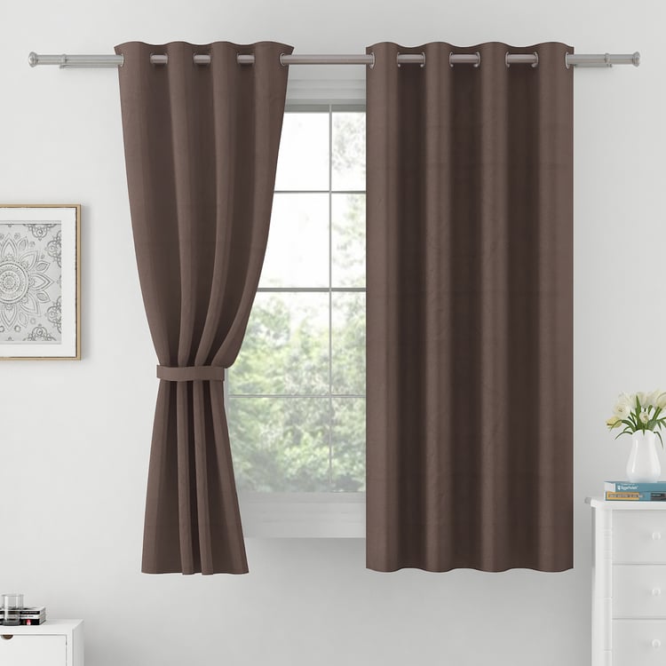 SWAYAM Set of 2 Blackout Window Curtains