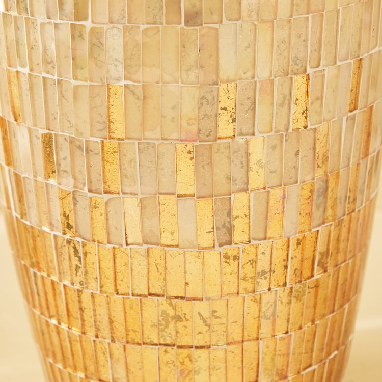 Mabel Kamal Glass Mosaic Vase - Large