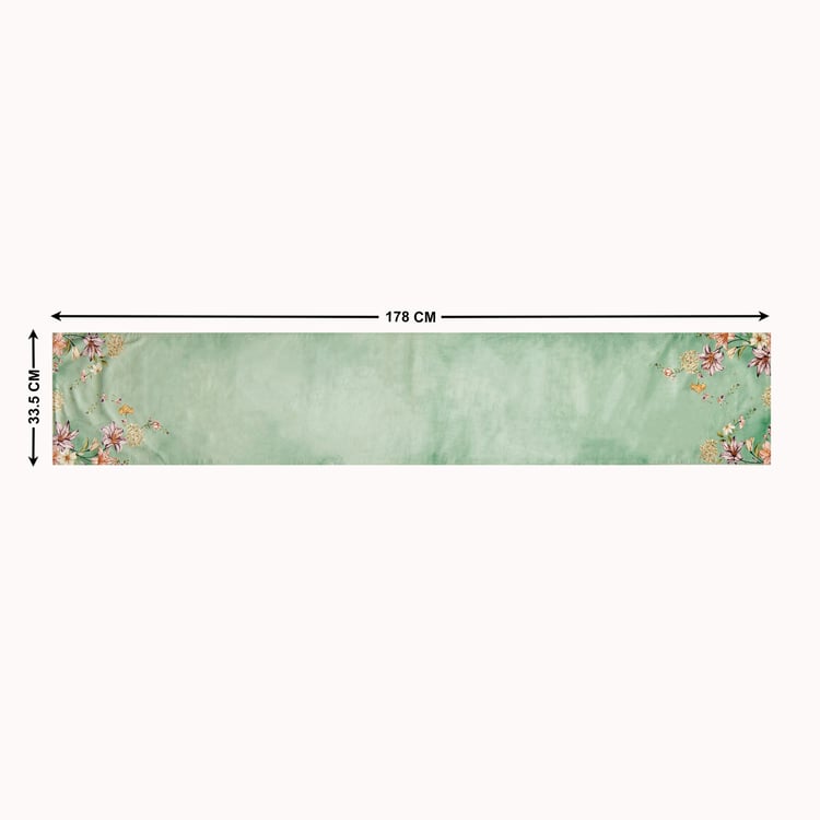 Moksha Lily Printed Table Runner