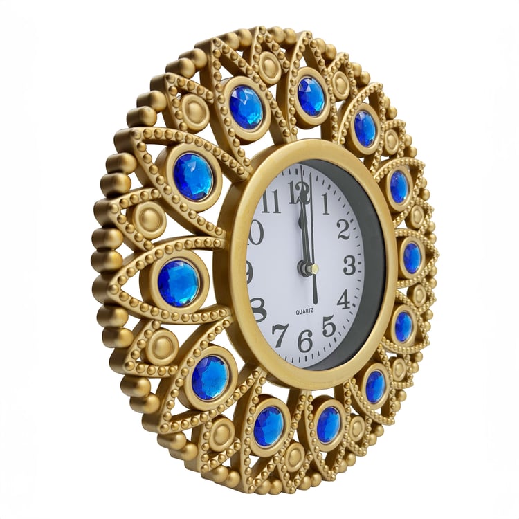 Corsica Corvus 3Pcs Decorative Clock and Mirror Set